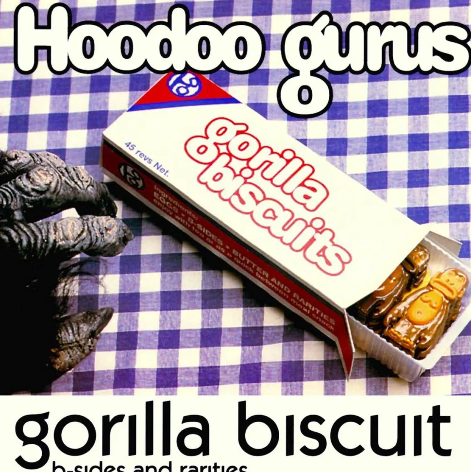 Hoodoo Gurus - Gorilla Biscuit B-Sides and Rarities 2xLP Vinyl Record (Light Blue Coloured Vinyl)