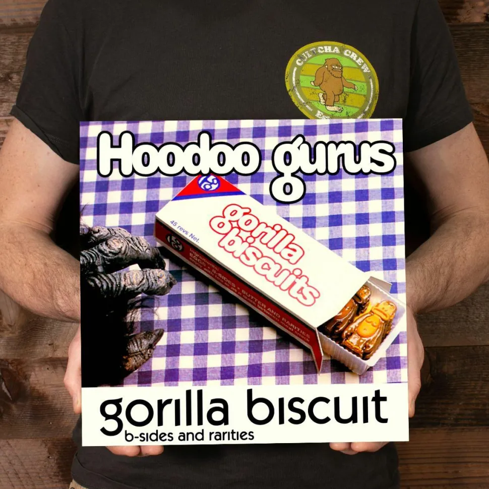 Hoodoo Gurus - Gorilla Biscuit B-Sides and Rarities 2xLP Vinyl Record (Light Blue Coloured Vinyl)