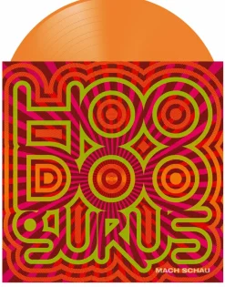Hoodoo Gurus - Mach Schau LP Vinyl Record (Orange Coloured Vinyl)