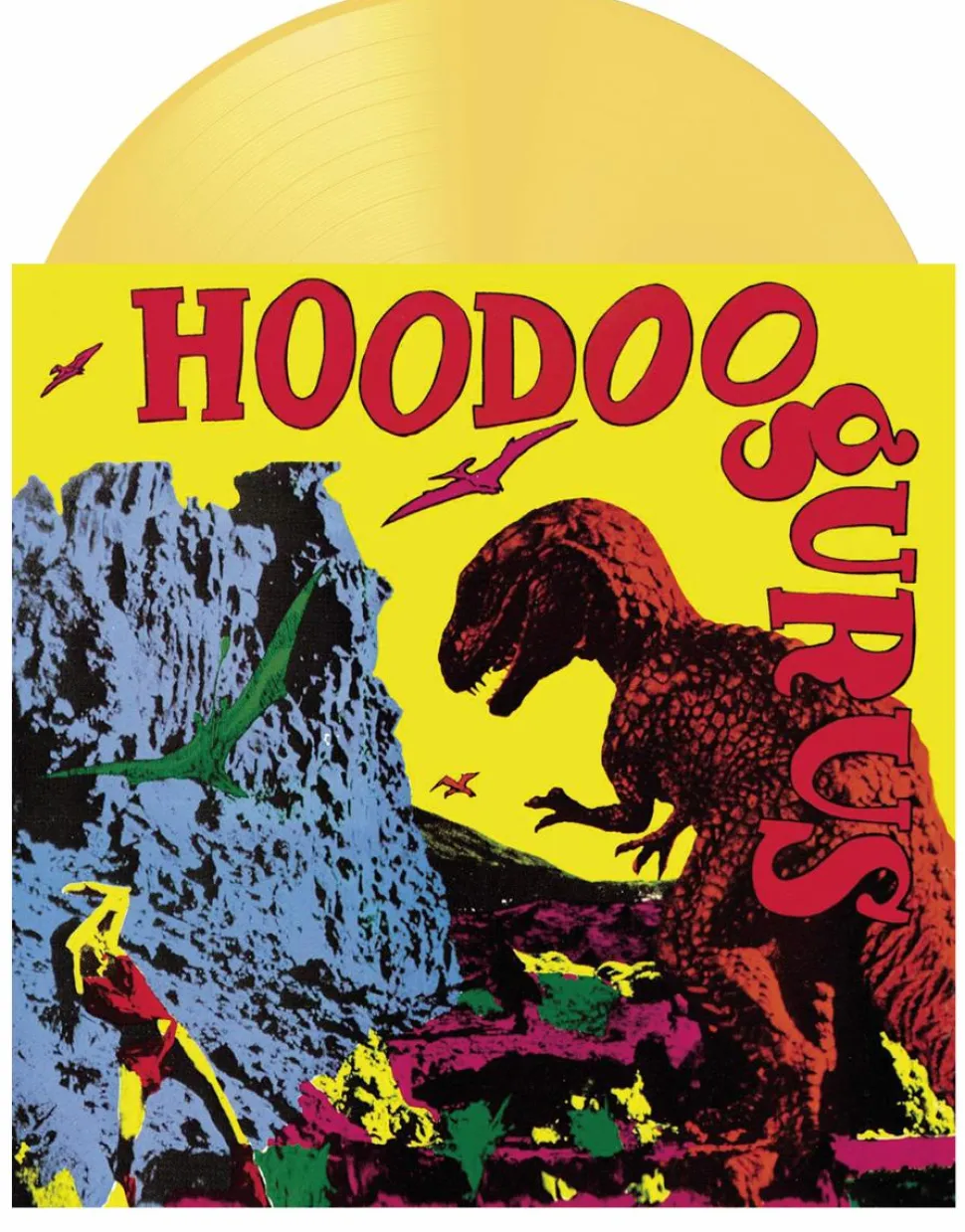 Hoodoo Gurus - Stoneage Romeos LP Vinyl Record (Yellow Coloured Vinyl)