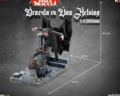 Horror of Dracula (1958) - Dracula vs. Van Helsing 1/6th Scale Diorama Statue