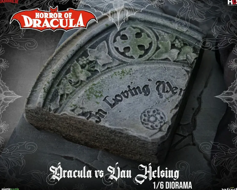 Horror of Dracula (1958) - Dracula vs. Van Helsing 1/6th Scale Diorama Statue