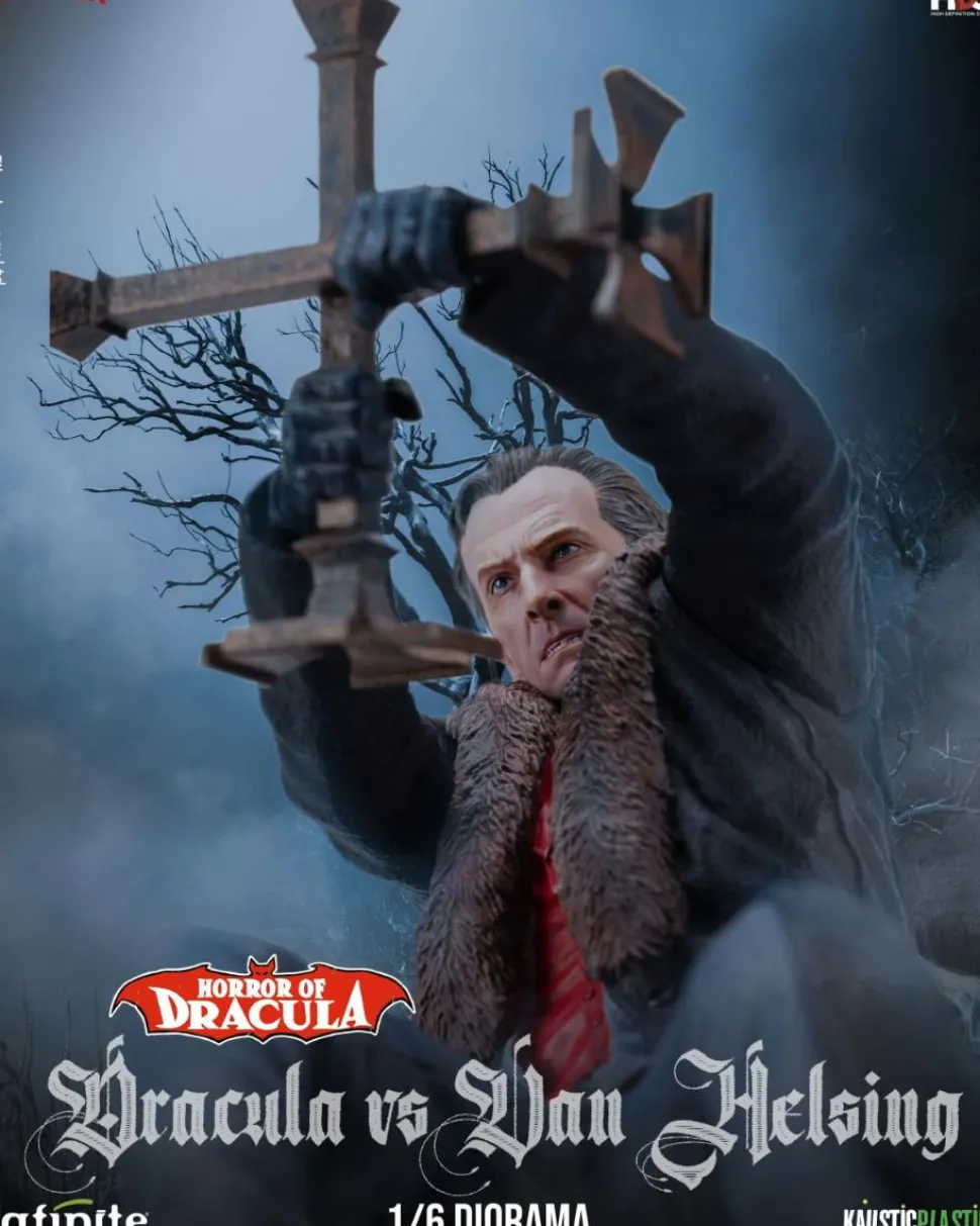 Horror of Dracula (1958) - Dracula vs. Van Helsing 1/6th Scale Diorama Statue