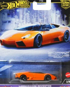 Hot Wheels - Lamborghini Reventon Roadster Hot Wheels Premium Car Culture: Exotic Envy Real Riders 1/64th Scale Die-Cast Vehicle