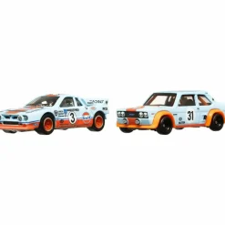 Hot Wheels - Lancia Rally 037 & Fiat 131 Abarth Hot Wheels Premium Car Culture Real Riders 1/64th Scale Die-Cast Vehicle Replica 2-Pack