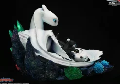 How to Train Your Dragon 3: The Hidden World - Light Fury & Night Lights 1/6th Scale Statue