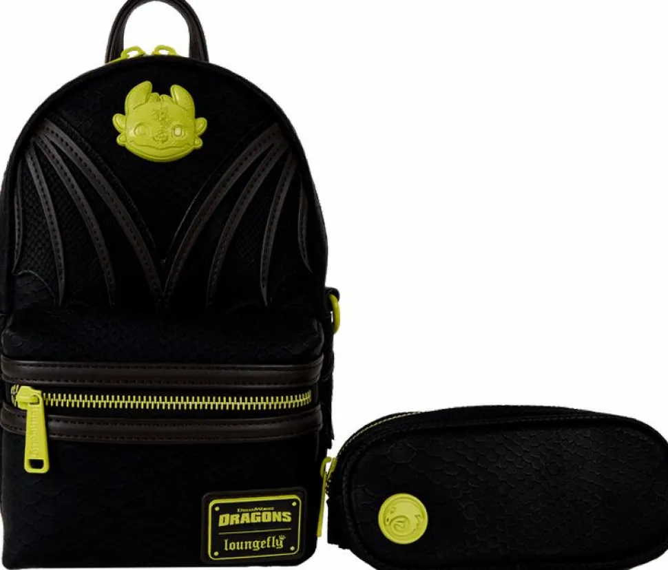 How To Train Your Dragon - Night Fury 10" Faux Leather Sling Bag