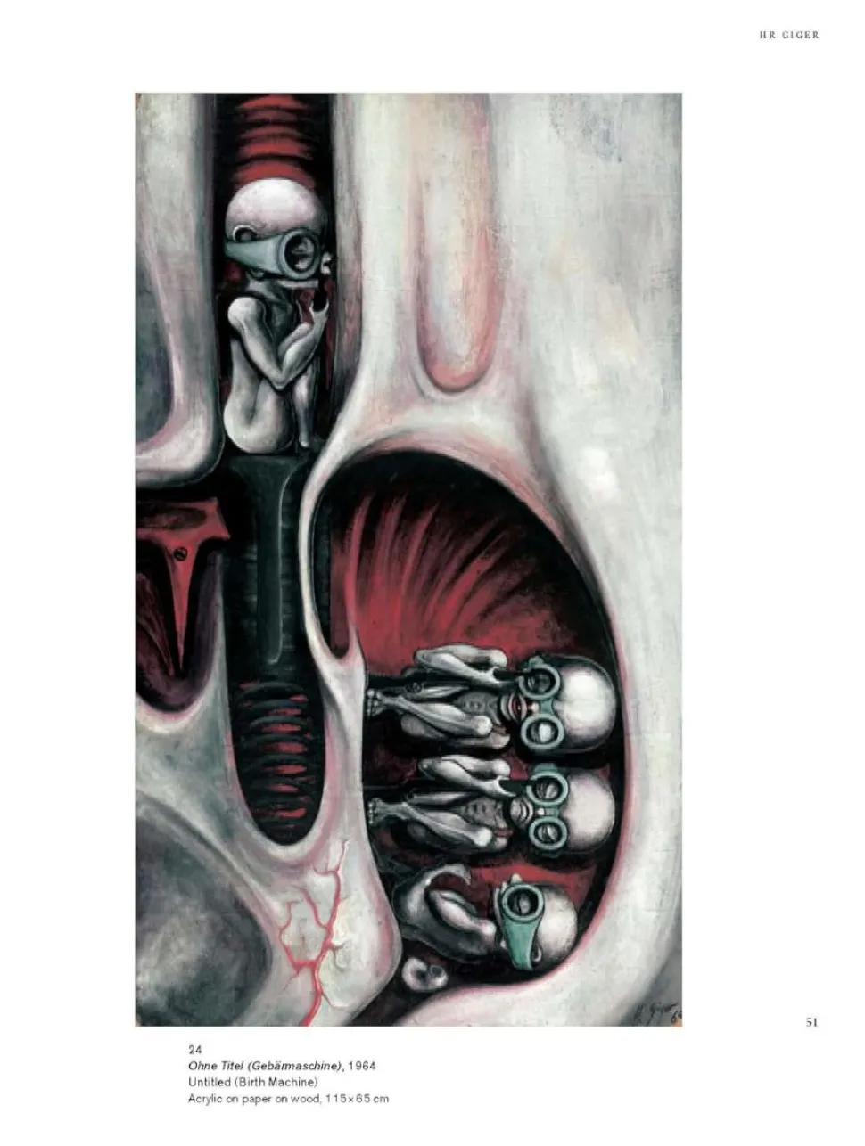 H.R. Giger - The Oeuvre Before Alien 1961-1976 Paperback Book