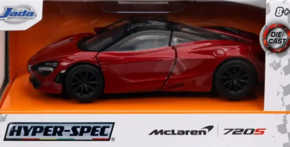 Hyper-Spec - Red McLaren 720S 1/32 Scale Die-Cast Vehicle Replica