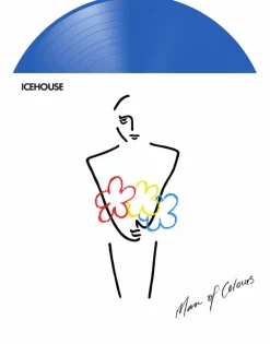 Icehouse - Man Of Colours LP Vinyl Record (Blue Coloured Vinyl)