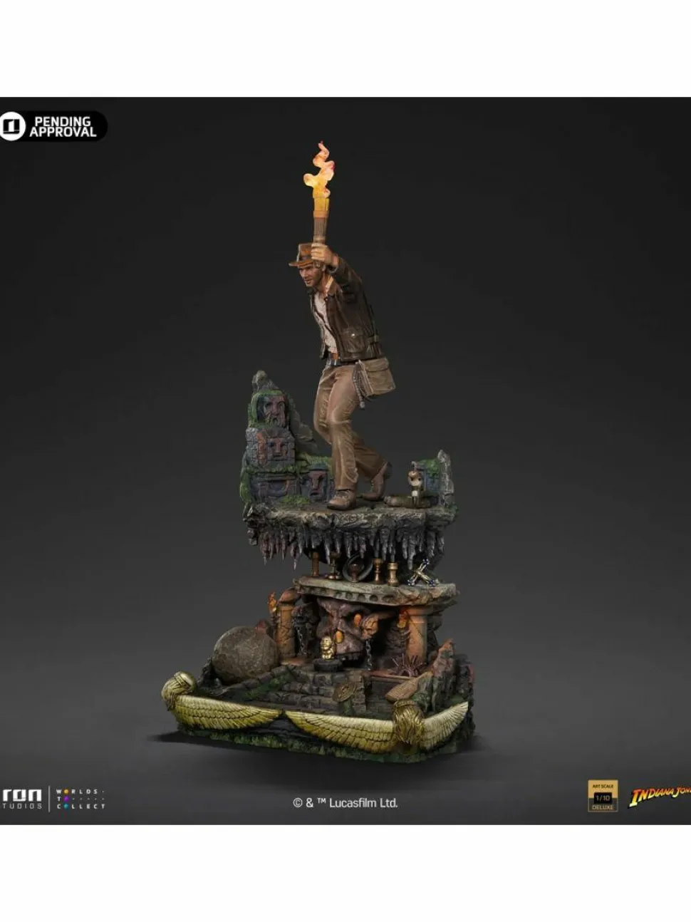 Indiana Jones - Indiana Jones Deluxe 1/10th Scale Statue