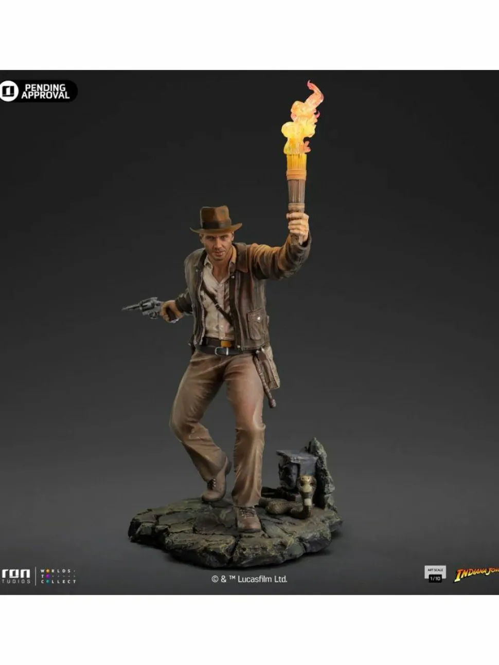 Indiana Jones - Indiana Jones 1/10th Scale Statue