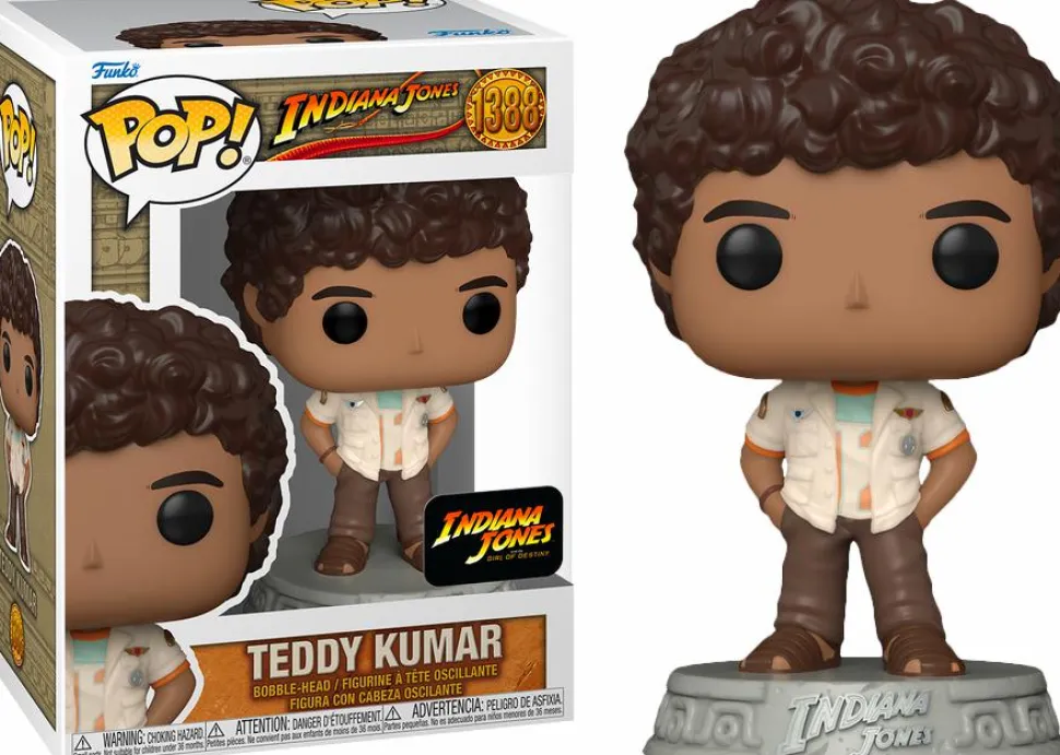 Indiana Jones and the Dial of Destiny - Teddy Kumar Pop! Vinyl Figure