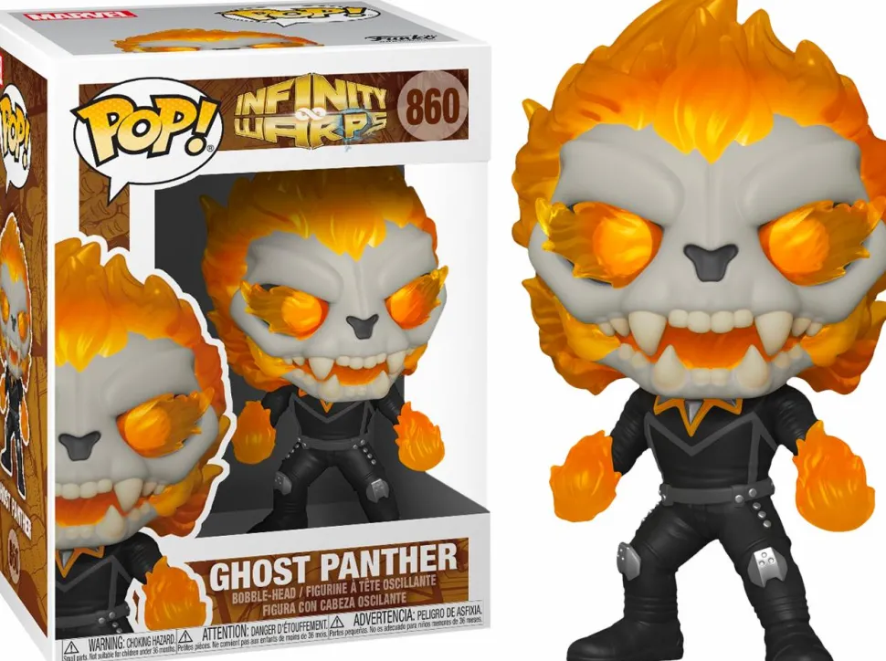 Infinity Warps - Ghost Panther Pop! Vinyl Figure