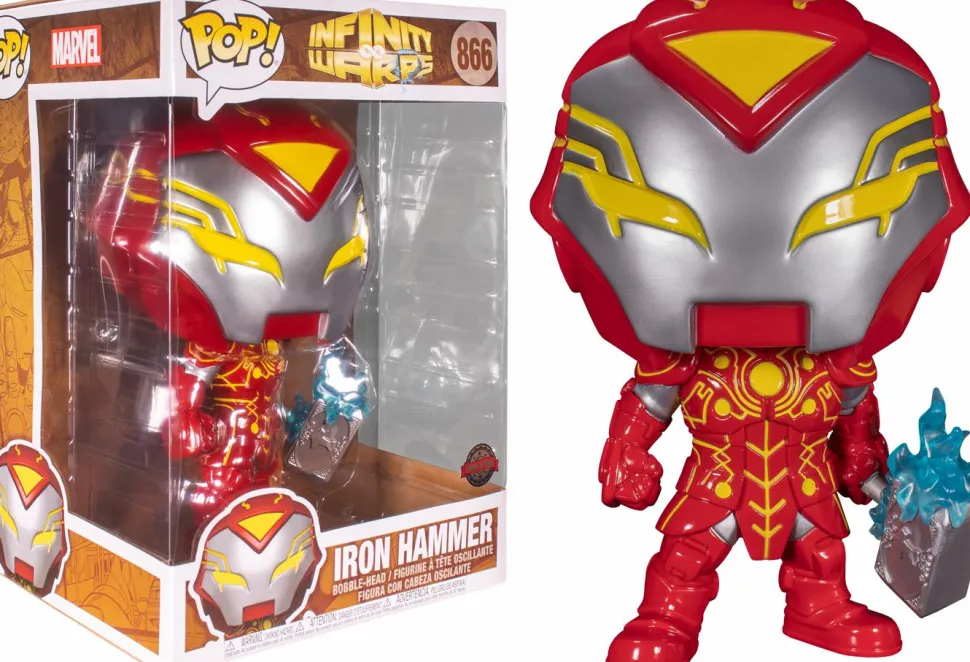 Infinity Warps - Iron Hammer 10” Pop! Vinyl Figure