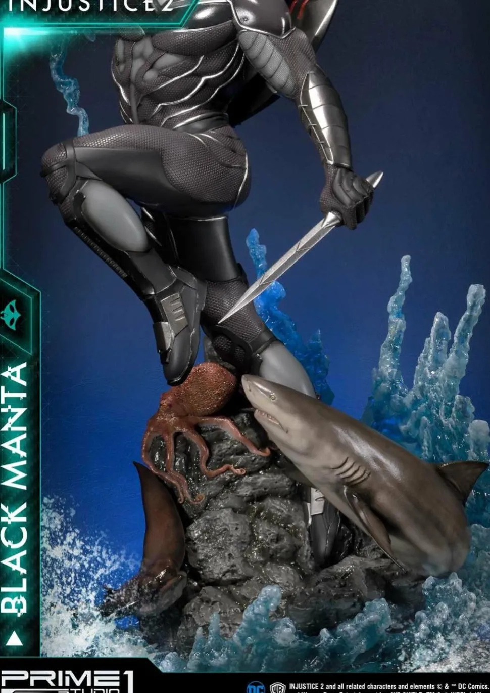 Injustice 2 - Black Manta 1/4 Scale Statue