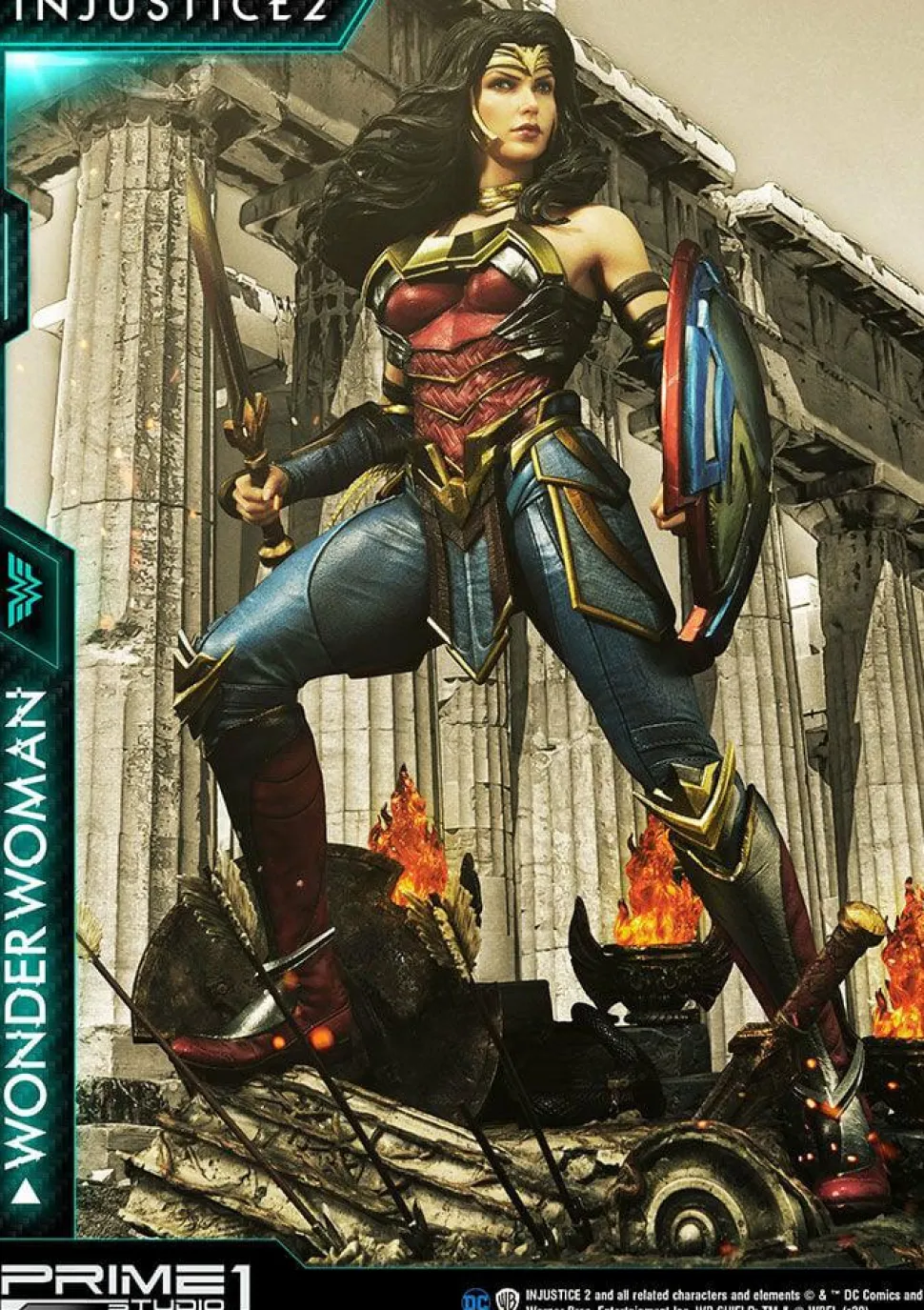 Injustice 2 - Wonder Woman 1/4 Scale Statue (Int Sales Only)