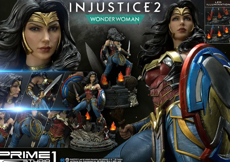 Injustice 2 - Wonder Woman 1/4 Scale Statue (Int Sales Only)