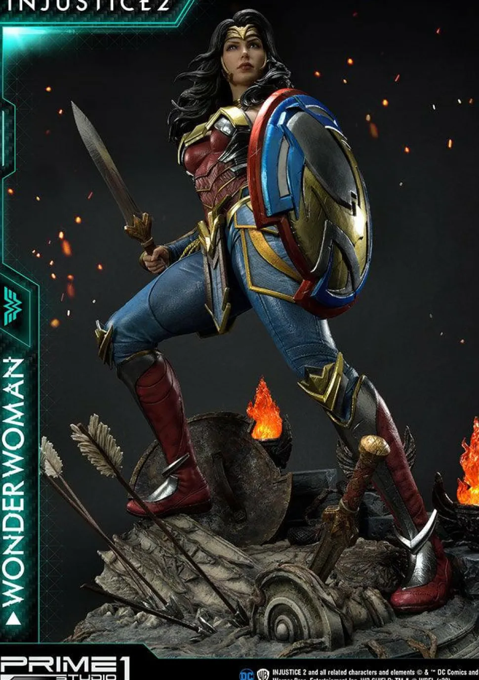 Injustice 2 - Wonder Woman 1/4 Scale Statue (Int Sales Only)