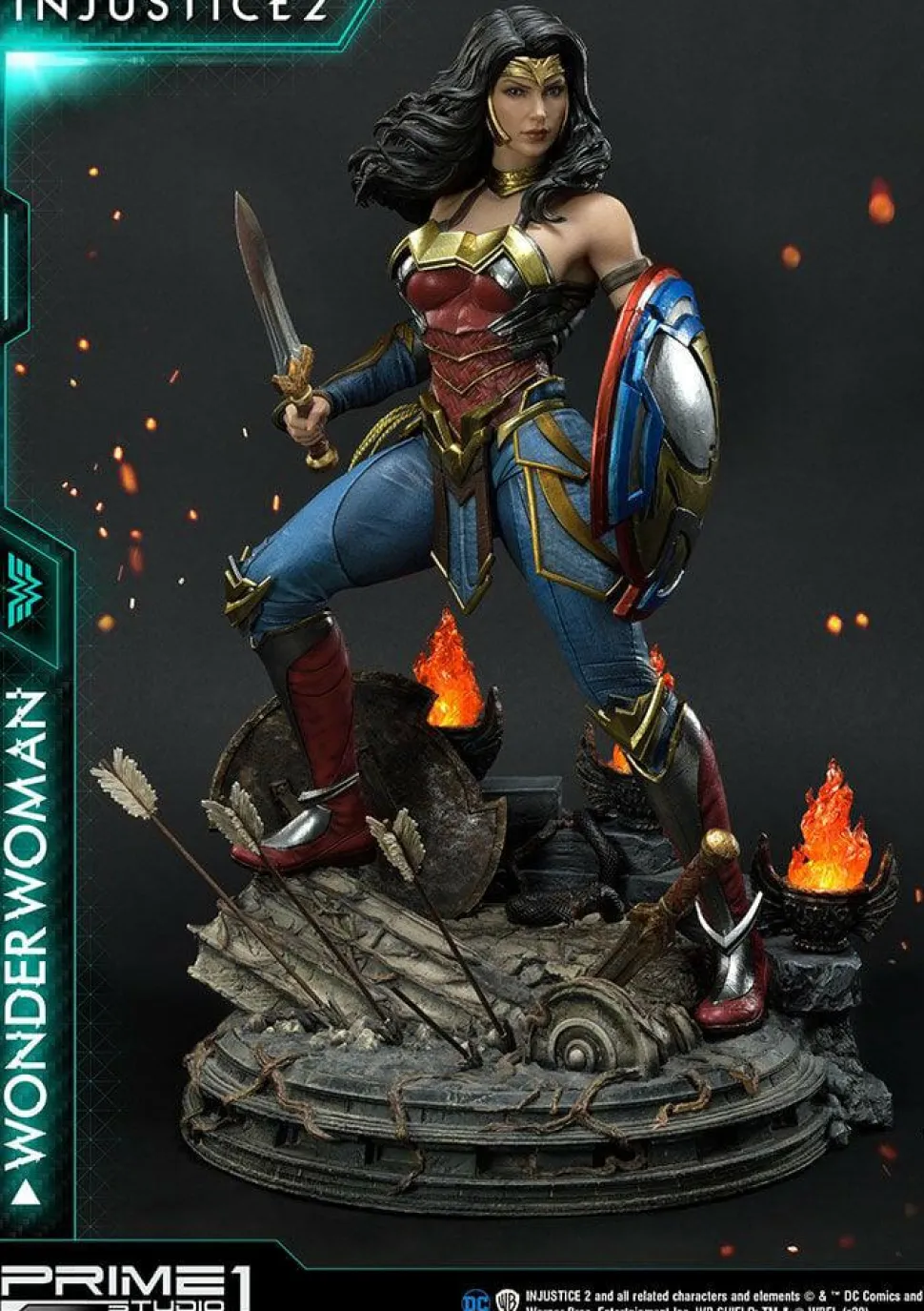 Injustice 2 - Wonder Woman 1/4 Scale Statue (Int Sales Only)