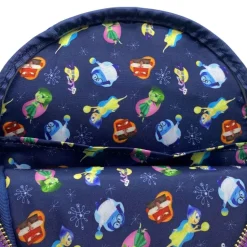 Inside Out - Scenes 10” Faux Leather Mini Backpack