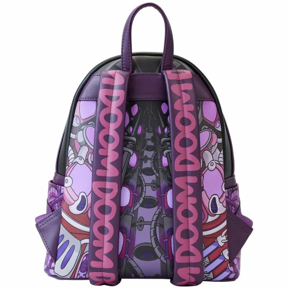 Invader Zim - Secret Lair 10” Faux Leather Mini Backpack