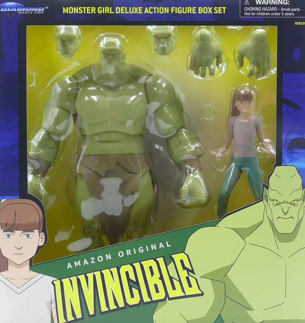Invincible - Monster Girl Deluxe 7" Scale Action Figure 2-Pack