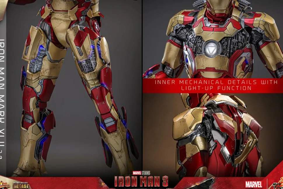 Iron Man 3 - Iron Man Mark XLII 42 (2.0) 1/6th Scale Hot Toys Action Figure