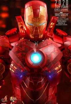 Iron Man 2 - Iron Man Mark IV Holographic Version 1/6th Scale Hot Toys Action Figure (2020 Toy Fair Exclusive) (Int Sales Only)