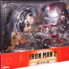 Iron Man 2 - Iron Man Mark V & Whiplash Cosbaby (S) Hot Toys Figure Collectible Set