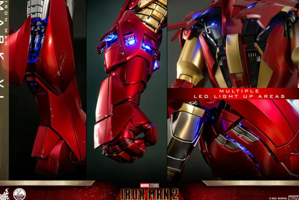 Iron Man 2 - Iron Man Mark VI 1/4th Scale Hot Toys Action Figure