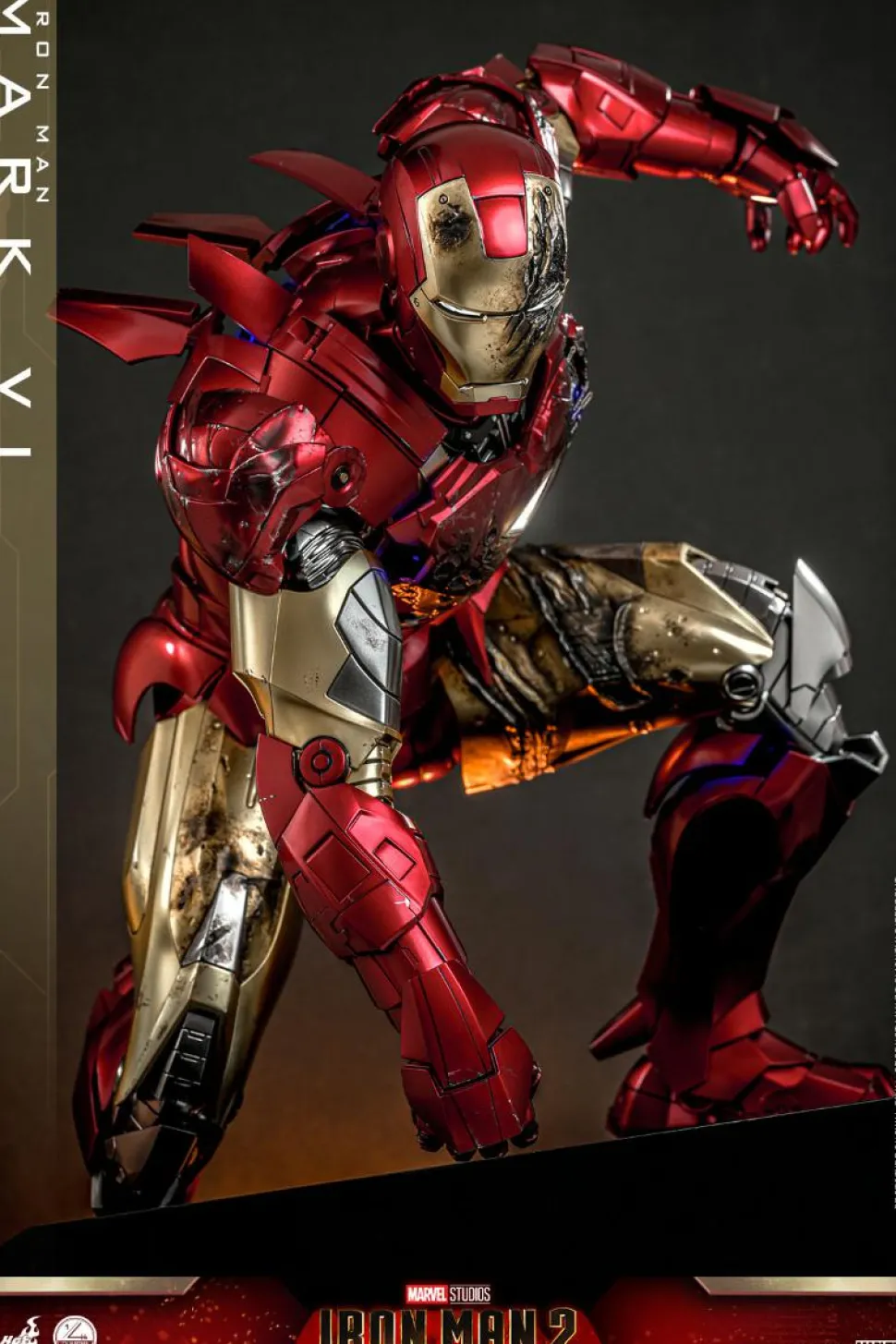 Iron Man 2 - Iron Man Mark VI 1/4th Scale Hot Toys Action Figure