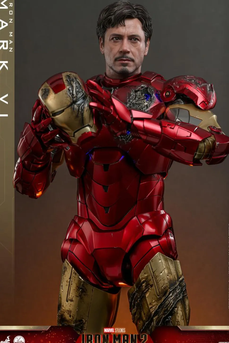 Iron Man 2 - Iron Man Mark VI 1/4th Scale Hot Toys Action Figure