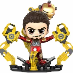 Iron Man 2 - Iron Man Mark IV With Suit-Up Gantry Cosbaby (S) Hot Toys Figure