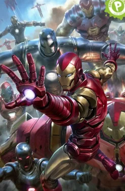 Iron Man - House Party Protocol Fine Art Print by Derrick Chew