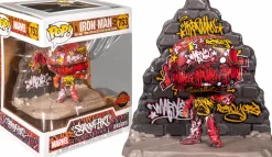 Iron Man - Iron Man Graffiti Deco Deluxe Pop! Vinyl Figure