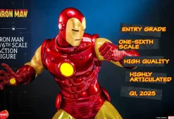 Iron Man - Iron Man 1/6th Scale Action Figure by Hono Studio