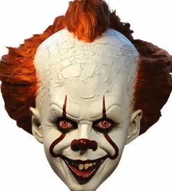 It (2017) - Pennywise Deluxe Edition Adult Mask (One Size Fits Most)