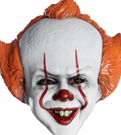 It Chapter Two - Pennywise Adult Vacuform Moulded Mask (One Size Fits Most)