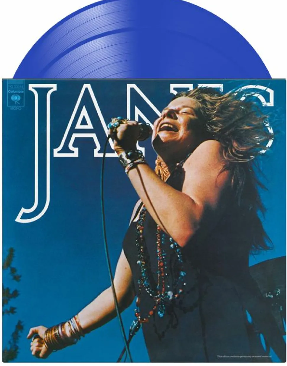 Janis Joplin - Janis 2xLP Vinyl Record (Translucent Blue Coloured Vinyl)