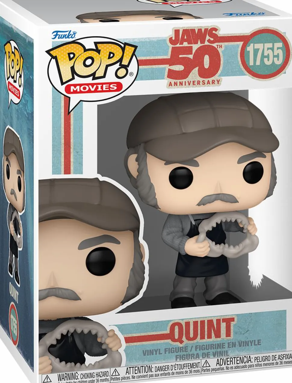 Jaws - Quint 50th Anniversary Pop! Vinyl Figure