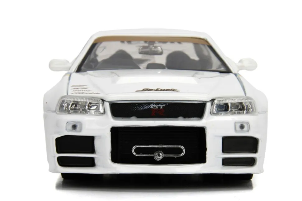 JDM Tuners - 2002 Nissan Skyline GT-R (R34) 1/24th Scale Die-Cast Vehicle Replica