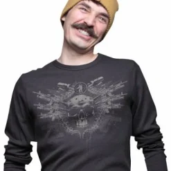 J!nx - Militia Long Sleeve Male Thermal T-Shirt