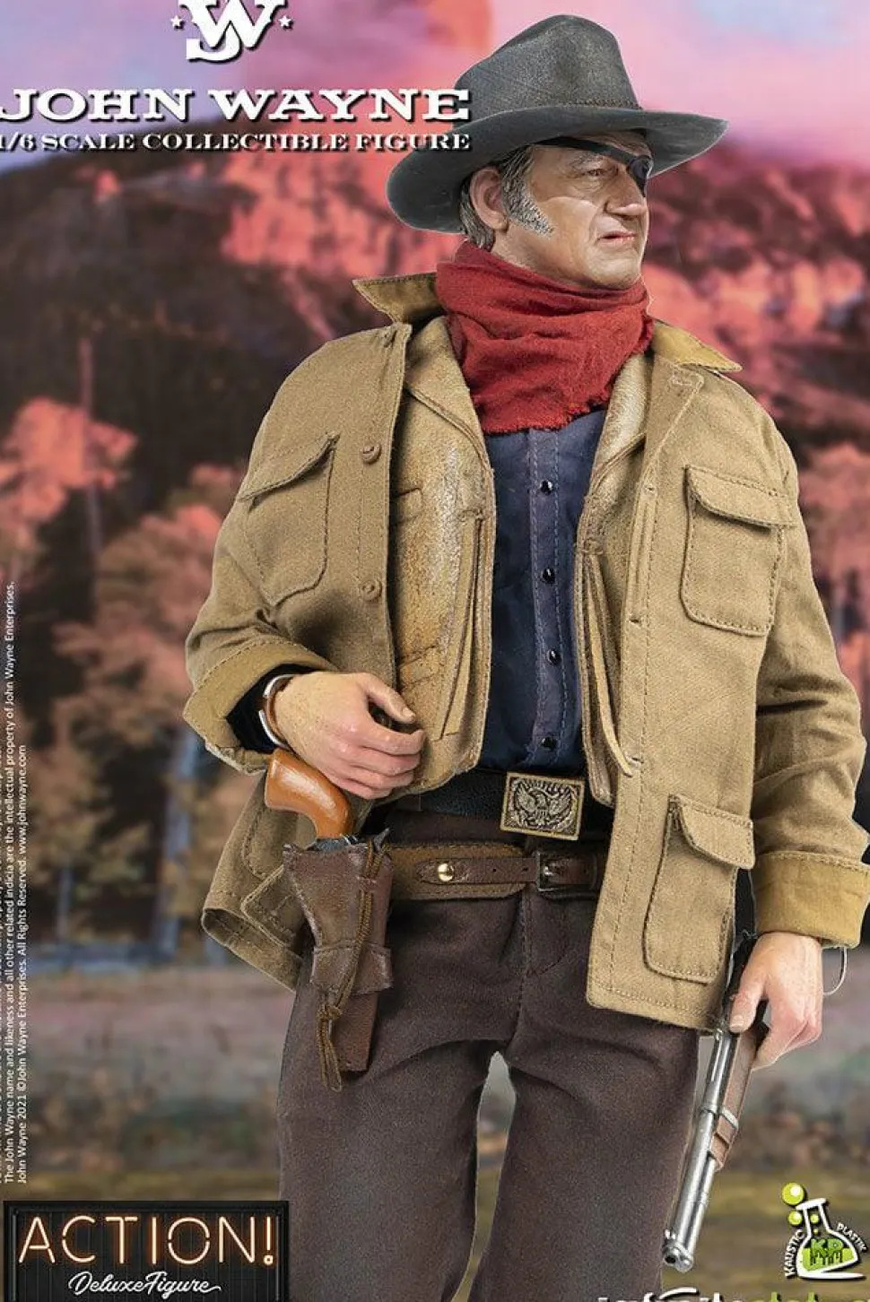 John Wayne - John Wayne 1/6th Scale Action Figure