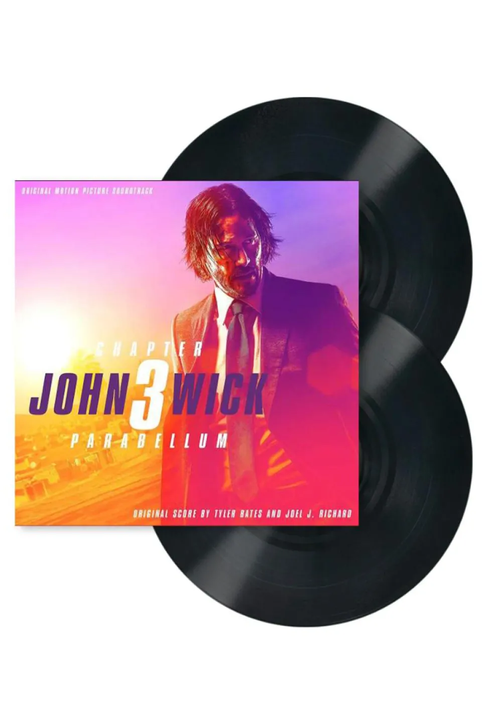 John Wick: Chapter 3 - Parabellum - Original Motion Picture Soundtrack by Tyler Bates & Joel J. Richard 2xLP Vinyl Record