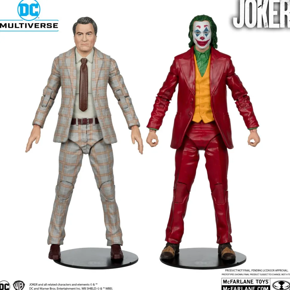 Joker (2019) - Live with Murray Franklin DC Multiverse Deluxe 7" Scale Action Figure Collector Set