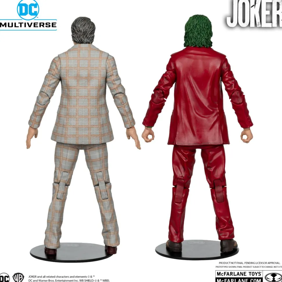 Joker (2019) - Live with Murray Franklin DC Multiverse Deluxe 7" Scale Action Figure Collector Set