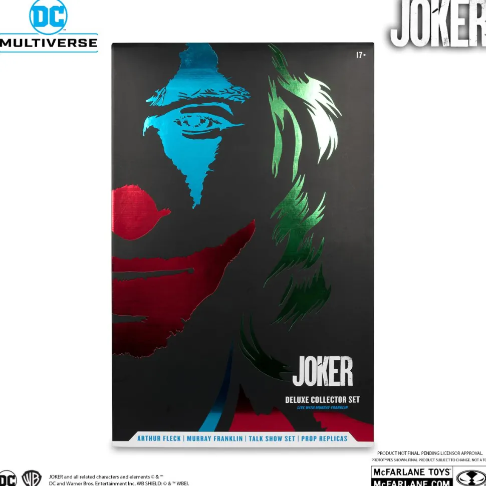 Joker (2019) - Live with Murray Franklin DC Multiverse Deluxe 7" Scale Action Figure Collector Set