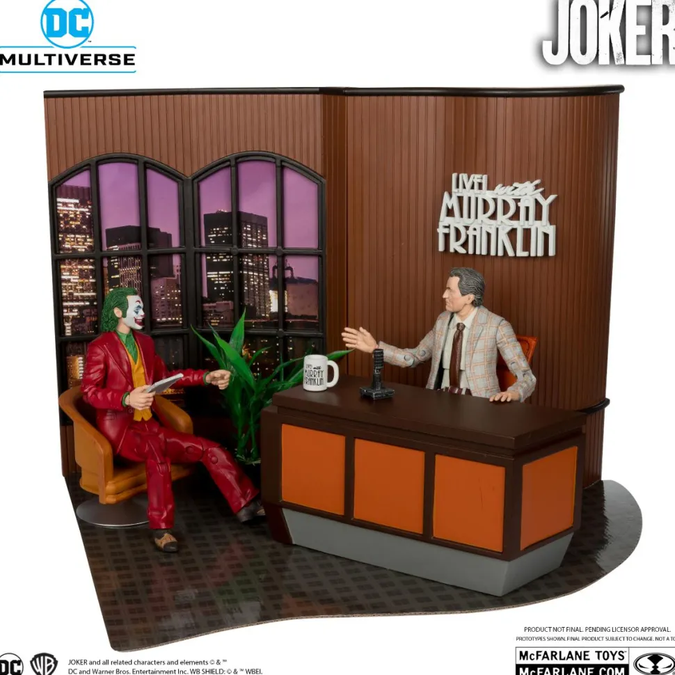 Joker (2019) - Live with Murray Franklin DC Multiverse Deluxe 7" Scale Action Figure Collector Set