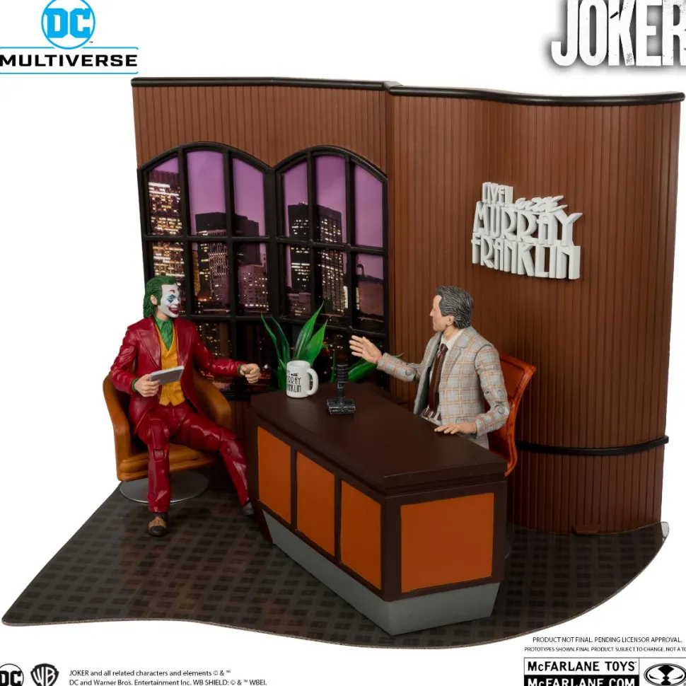 Joker (2019) - Live with Murray Franklin DC Multiverse Deluxe 7" Scale Action Figure Collector Set